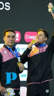 Osmar Olvera y Juan Celaya conquistan su primer oro en Copas del Mundo