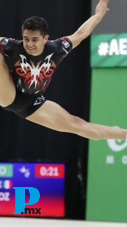 El coahuilense Iván Veloz termina en el top diez de los mejores gimnastas aeróbicos del mundo