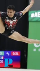 El coahuilense Iván Veloz termina en el top diez de los mejores gimnastas aeróbicos del mundo