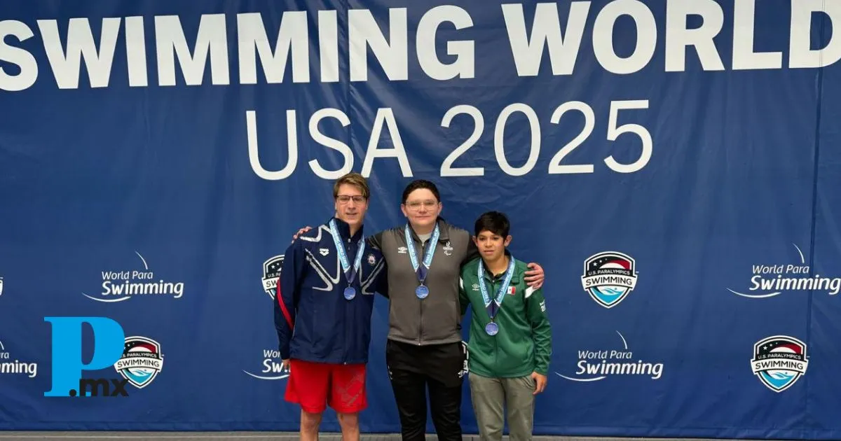 Juan Antonio Ruiz, único mexicano que ganó oro en Serie Mundial de Para Natación