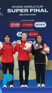 Clavadistas mexicanos ganan dos medallas en la Super Final de China