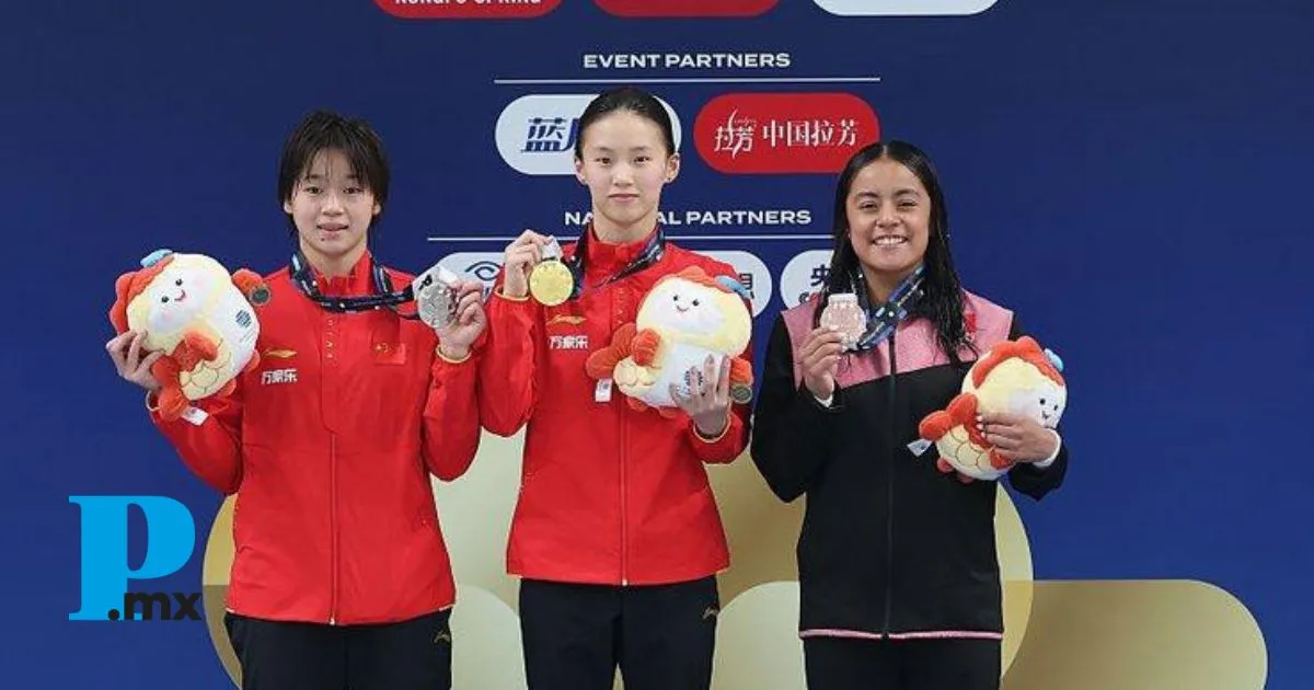 Clavadistas mexicanos ganan dos medallas en la Super Final de China