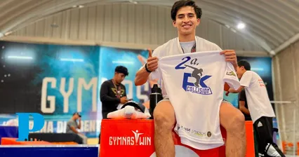 David García abre temporada en Copa del Mundo de Parkour en Ámsterdam