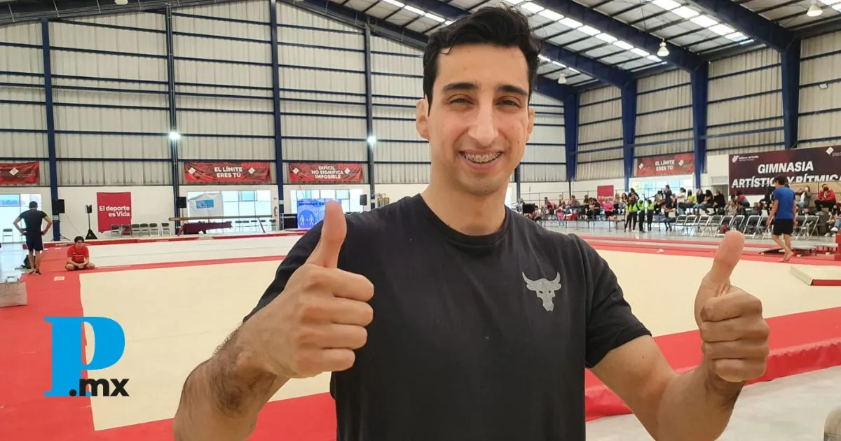 Diego Neumaier, el poblano que buscará asegurar presencia en Mundial de Gimnasia Artística de Yakarta 