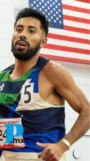 Eduardo Herrera rompe récord de los 5 mil metros; clasifica al Mundial de Atletismo