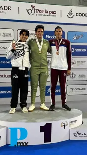 Puebla suma 18 medallas en la Olimpiada Nacional; natación arrancó con tres platas