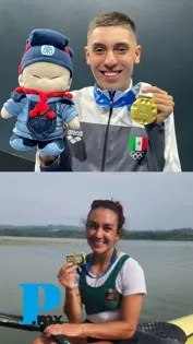 ¡MEXICANOS HISTÓRICOS! Kenia Lechuga y Diego Villalobos firman oros en Copas del Mundo