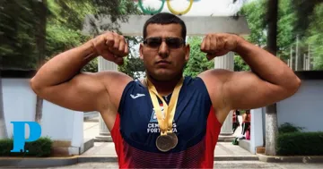 Él es el lanzador de bala mexicano que busca su boleto al Mundial de Atletismo en Tokio 
