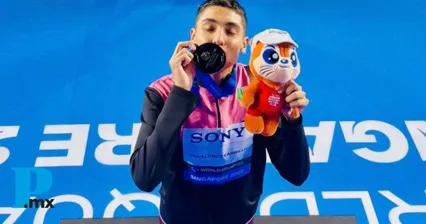 Diego Villalobos hace historia en el Campeonato Mundial de Deportes Acuáticos 2025
