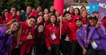 Así vivieron los deportistas mexicanos la inauguración de los Panamericanos Junior 2025