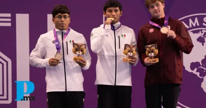 M&eacute;xico logra oro y plata en trampol&iacute;n 3m en Asunci&oacute;n 2025