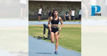 La velocista poblana Miriam Sánchez Tapia