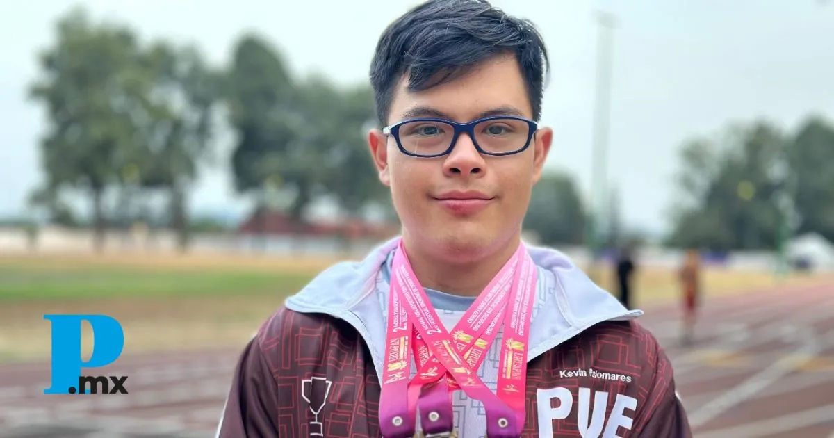 Poblano Yahir Palomares brilla en Nacional de Deportistas con Discapacidad 