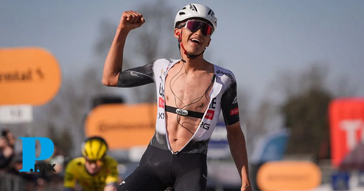 Isaac del Toro sale ileso del caos y se mantiene líder en el Giro de Italia