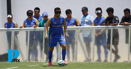 Equipo poblano de Futbol para Ciegos busca nuevo título nacional