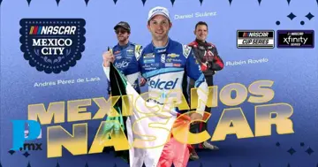 ¿Quiénes son los tres mexicanos que participarán en la NASCAR Mexico City Weekend?