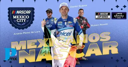 ¿Quiénes son los tres mexicanos que participarán en la NASCAR Mexico City Weekend?