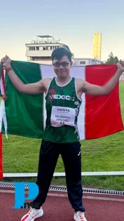Yahir Palomares gana oro y rompe su marca en campeonato europeo
