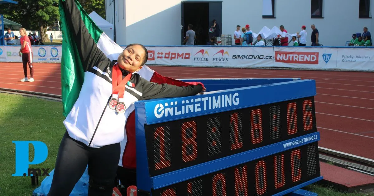Mujeres mexicanas logran 15 medallas Mundiales en Grand Prix de Para Atletismo
