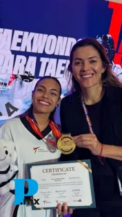 Claudia Romero y Lupita Rojas, las poblanas que se perfilan al Mundial de Para Taekwondo
