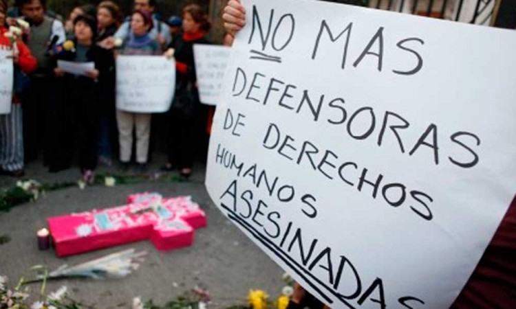 En México, fueron asesinados 25 defensores de derechos humanos en 2021