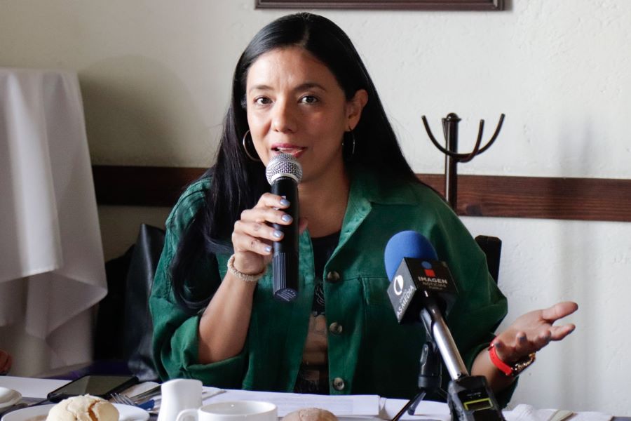Natalí Arias, directora de CAFIS, una de las organización que ganó el amparo para el aborto legal y gratuito. Foto: EsImagen
