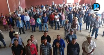 Defensores ind&iacute;genas de la comunidad de Zacacoapan