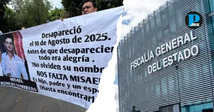 Familiares de Misael Romero reciben acompa&ntilde;amiento de la CDH Puebla tras denunciar omisiones de la Fiscal&iacute;a.