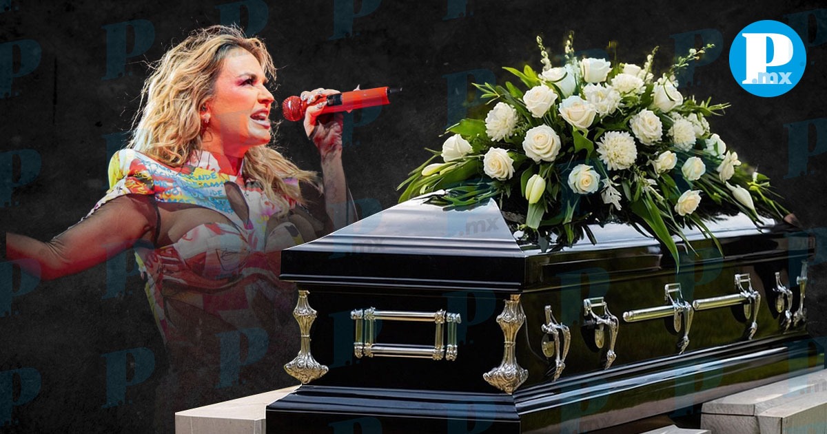 Emotivo funeral, Drag despide a su amiga con canciones de María José