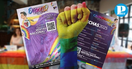 Crimen pasional, mentira nacional: Marcha del orgullo LGBTTTIQ+ en Puebla 