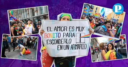 Puebla: cientos participan en la Marcha del Orgullo LGBTTTIQ+ 2025