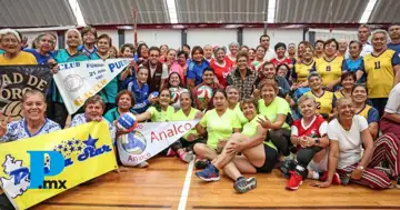 Primer Torneo de Cachibol 2025 para adultos mayores en Cuautlancingo