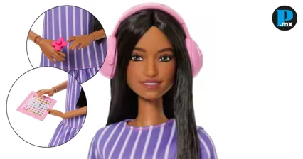Con aud&iacute;fonos y spinner: as&iacute; es la Barbie autista que acaba de lanzar Mattel