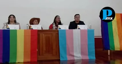 Presentan la 25&ordf; Marcha LGBT+ en Puebla; denuncian nulos resultados de la Direcci&oacute;n de Diversidad.