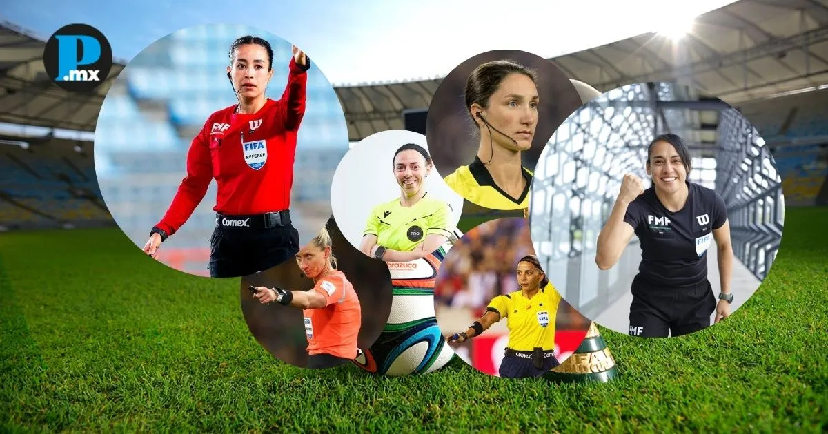 6 árbitras llegan al mundial 2026