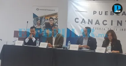 CANACINTRA Puebla y AF Nacional Financiera firman convenio para fortalecer a las Pymes
