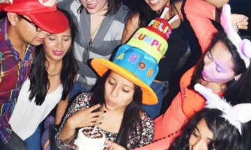 Celebran cumple al ritmo de la noche