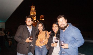 Realizan coctel en honor al tour de cine francés