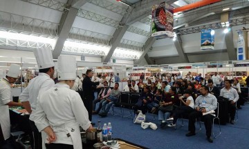 Ofrecen curso de cocina de mar en Foro Global Agroalimentario