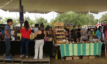 Se divierten en festival de comida Food Garden de Cholula