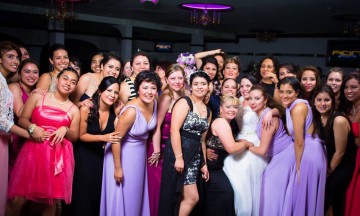 Salud, dinero y mucho amor para Tania y Emmanuel