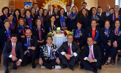 Celebra Club Rotario Campestre Real 3 años de servicio