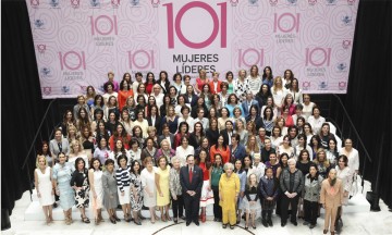 Acuden al encuentro 101 Mujeres Líderes