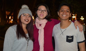 Disfrutan de la música francesa en el zócalo