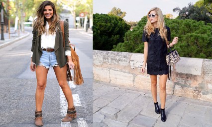 Combina outfits y &nbsp;botines con estilo