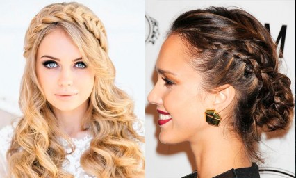 Hermosos trenzas para primavera