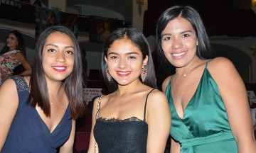 Bellas participantes viven noche de ensueño