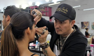 Gus Santos convierte el makeup en arte