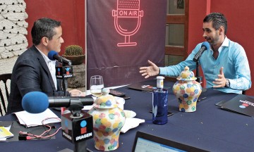 Realizan transmisión especial con Francisco Zea