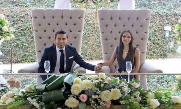 Perla y Rogelio Contraen matrimonio rodeados de familia y amistades